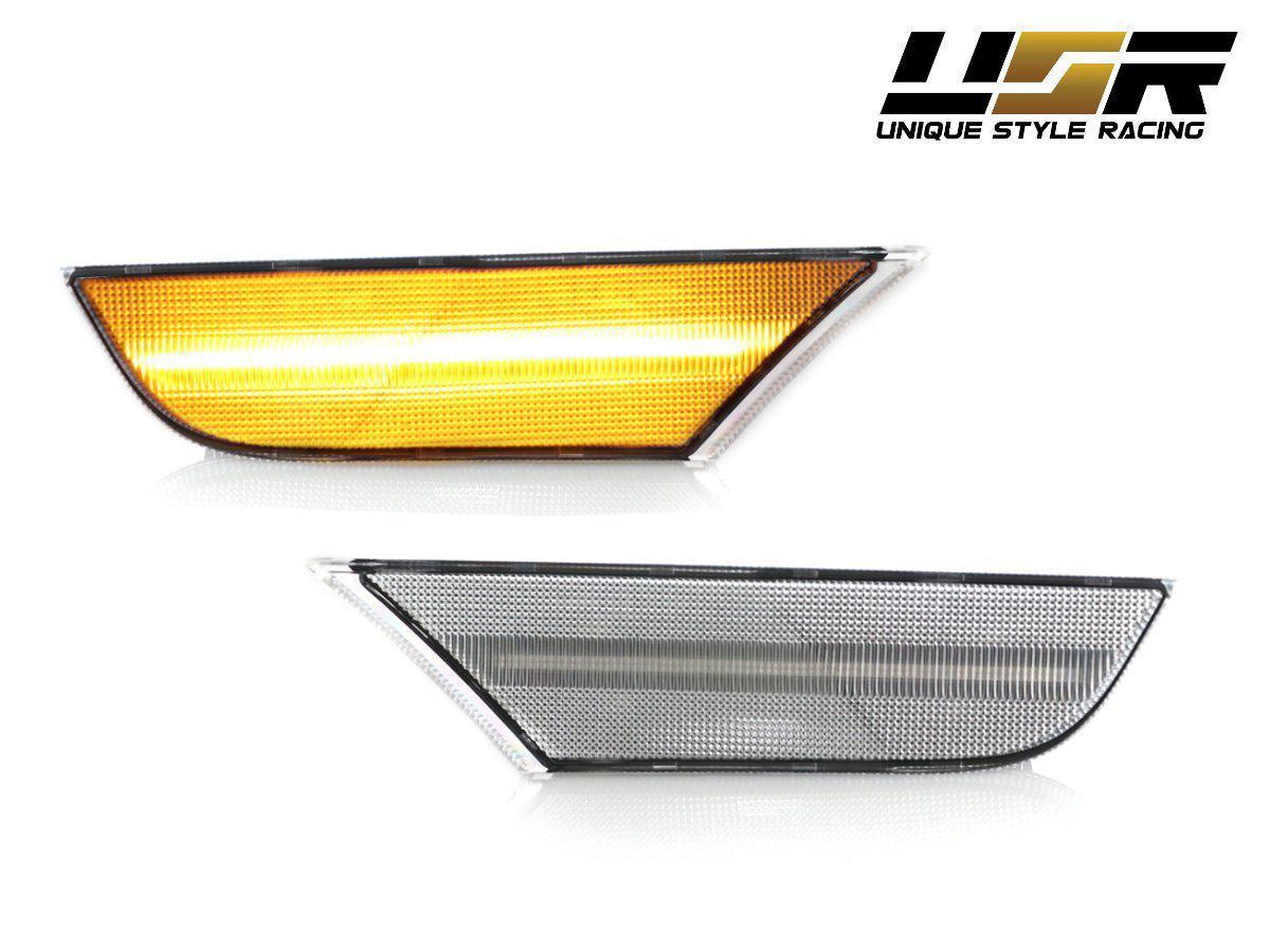 2018-2021 Honda Odyssey Amber LED Light Bar Clear Side Markers