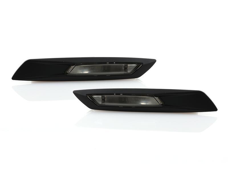 2010-2014 BMW 5 Series GT F07 Matte Black Smoke LED Fender Side Marker Light