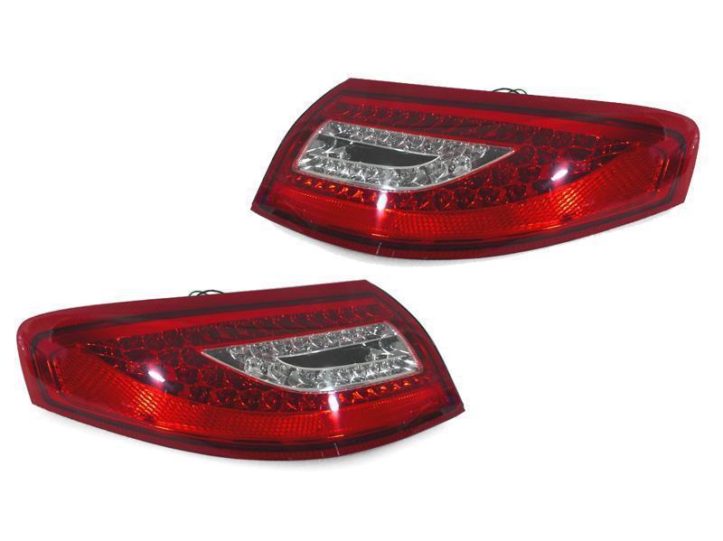 1998-2004 Porsche 911 Carrera 996 Chassis 997 Style Red/Clear LED Rear Tail  Light