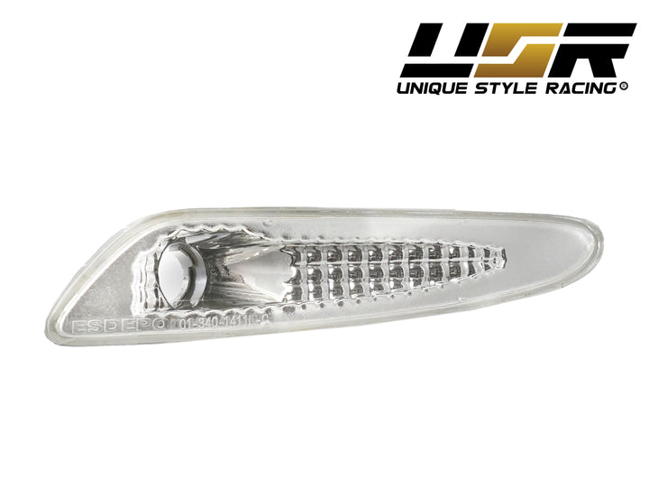 2003-2006 Mercedes SL Class R230 Clear or Smoke Front Bumper Side Marker Light - Made by DEPO