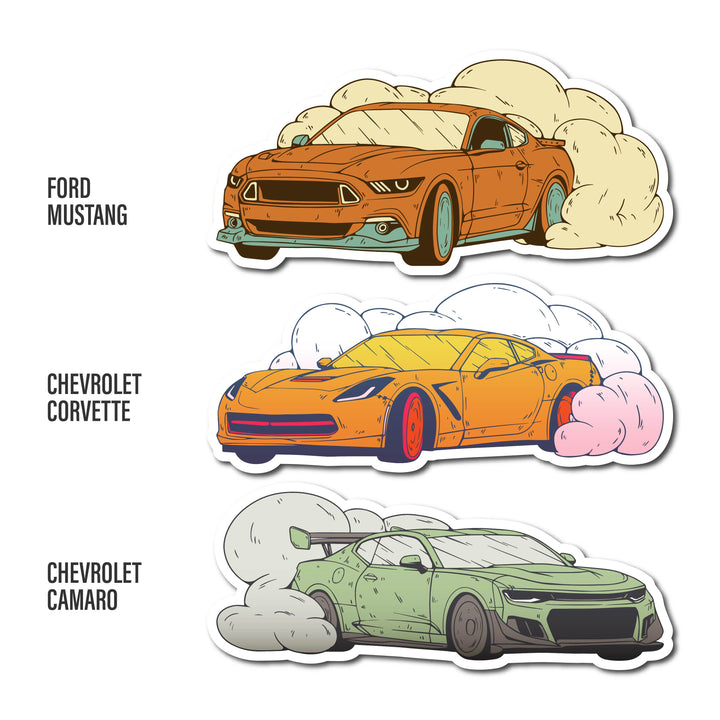 USDM Drift Series 01 Sticker Pack - Made by Unique Style Racing