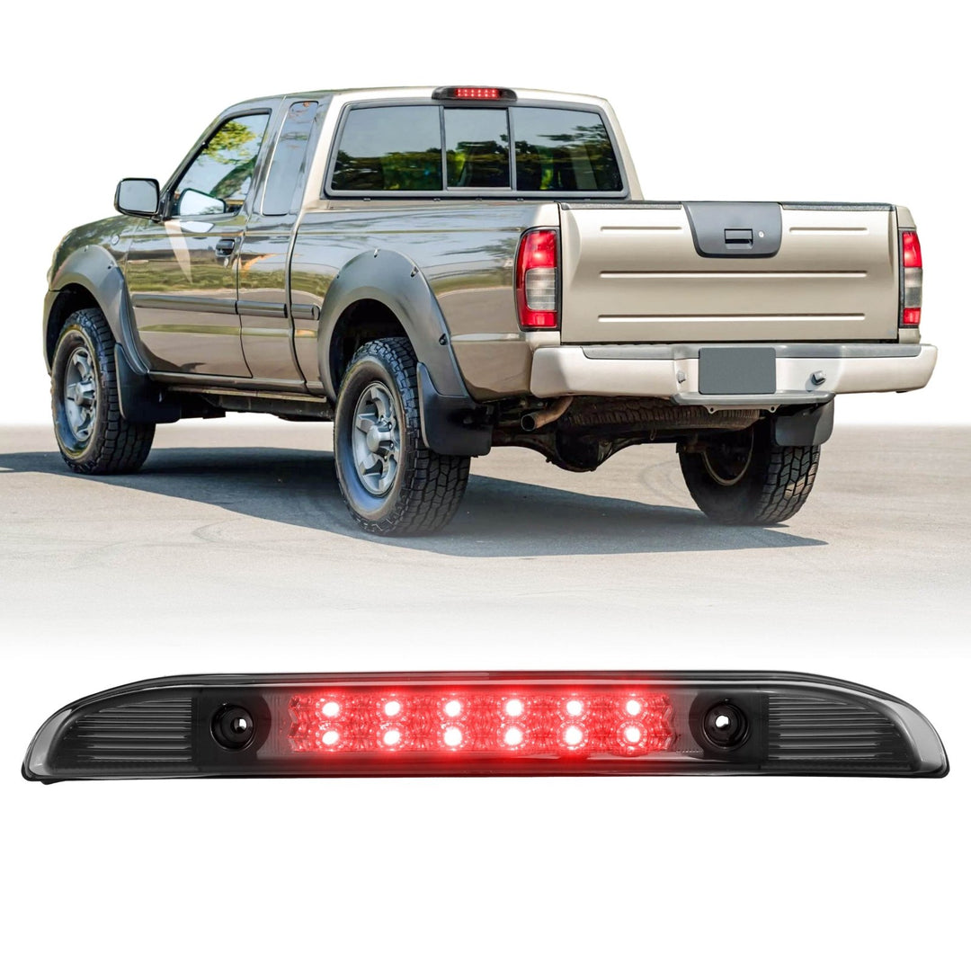 2001 - 2004 Nissan Frontier Smoke Lens Red LED 3rd Brake Light