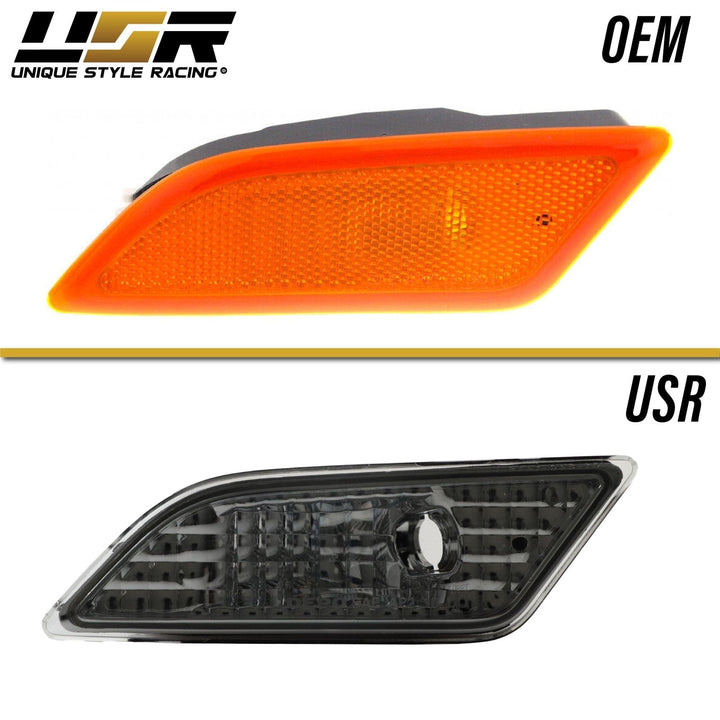 2012-2014 Mercedes C Class W204 DEPO Crystal Clear or Smoke Front Bumper Side Marker Light