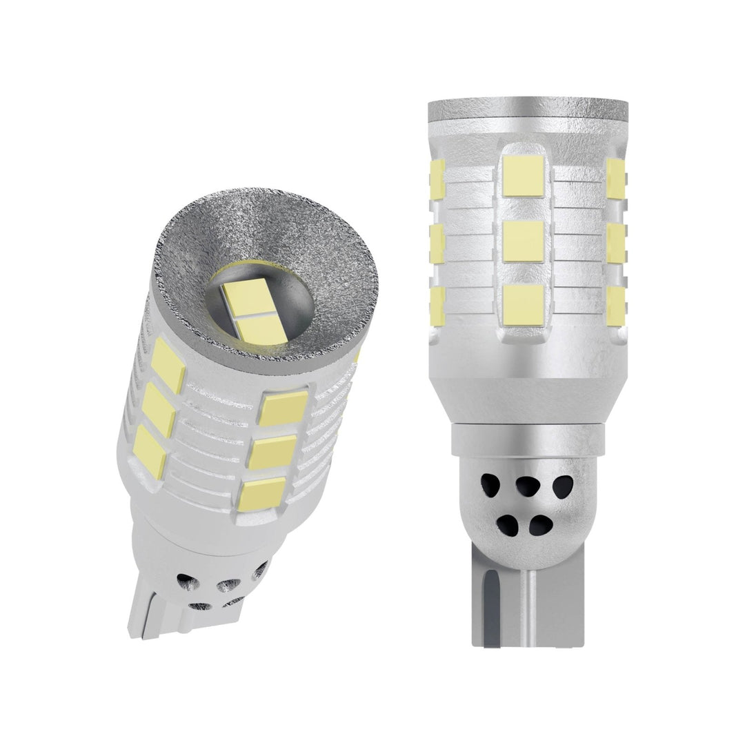 Brightest 950 Lumen T15 Base 921 Size Canbus Error Free White LED x2 Reverse Backup Light Bulbs