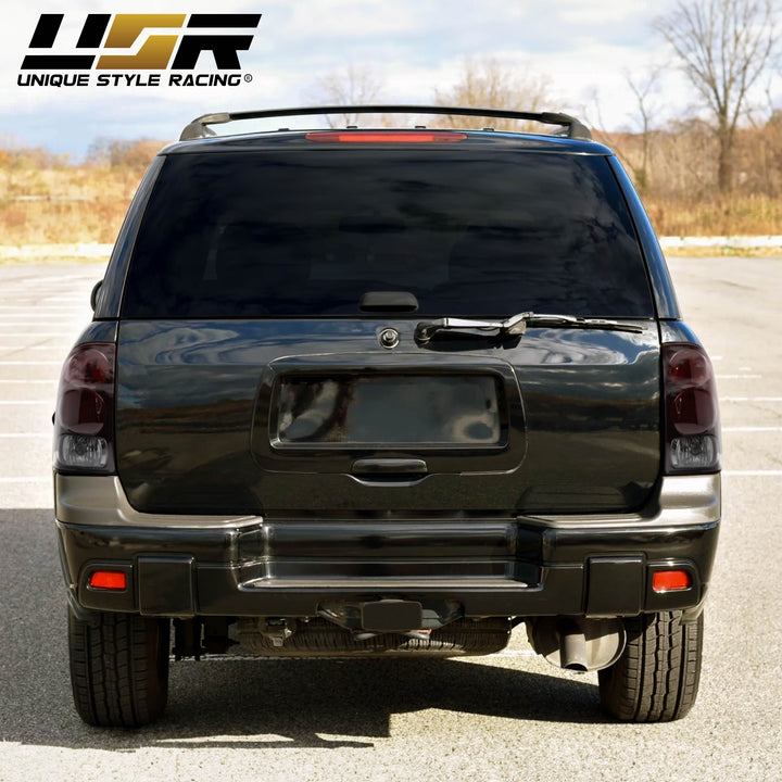 2002-2009 Chevrolet Trailblazer & 2007-2014 Chevrolet Suburban / Tahoe Dark Red Smoke Lens Tail Lights