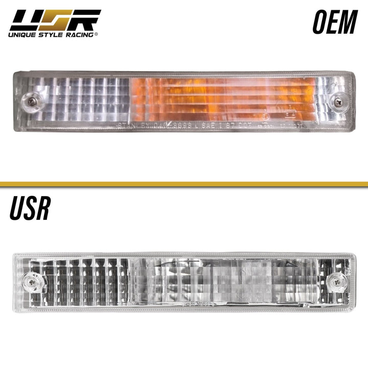 1990 - 1991 Honda Civic Clear, Smoke or Amber Bumper Turn Signal Light