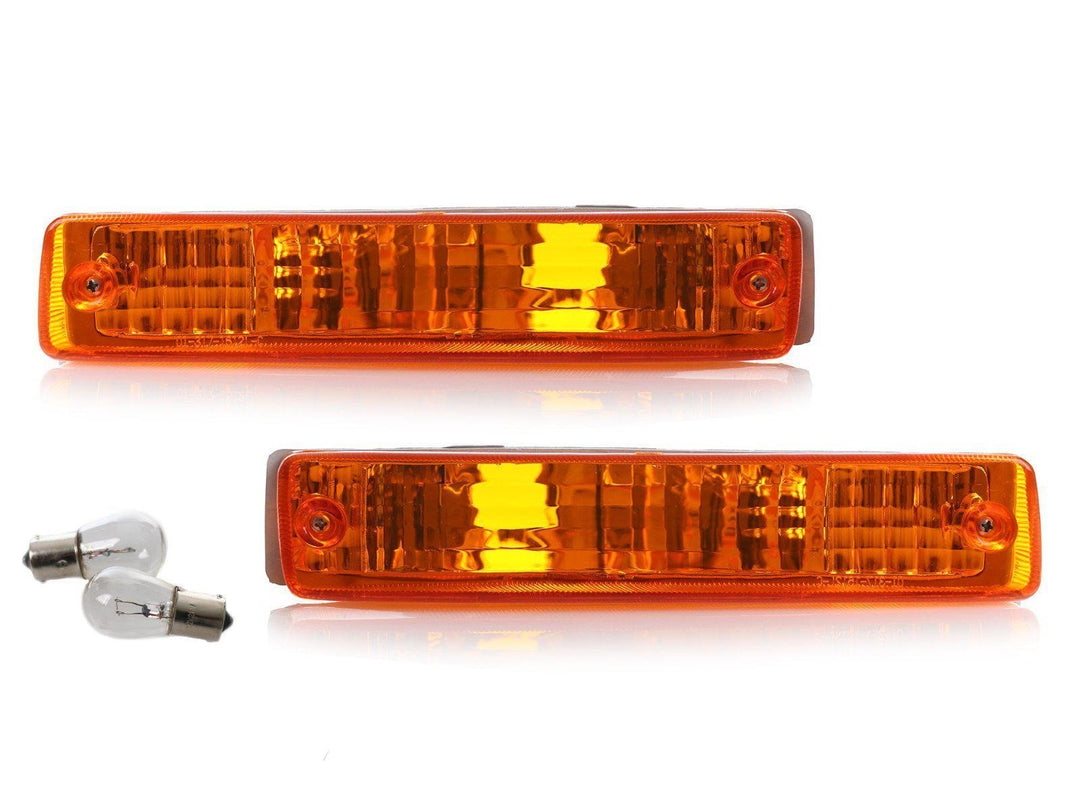 1990 - 1991 Honda CRX / CRX Front Clear or Smoke or Amber Bumper Signal Lights