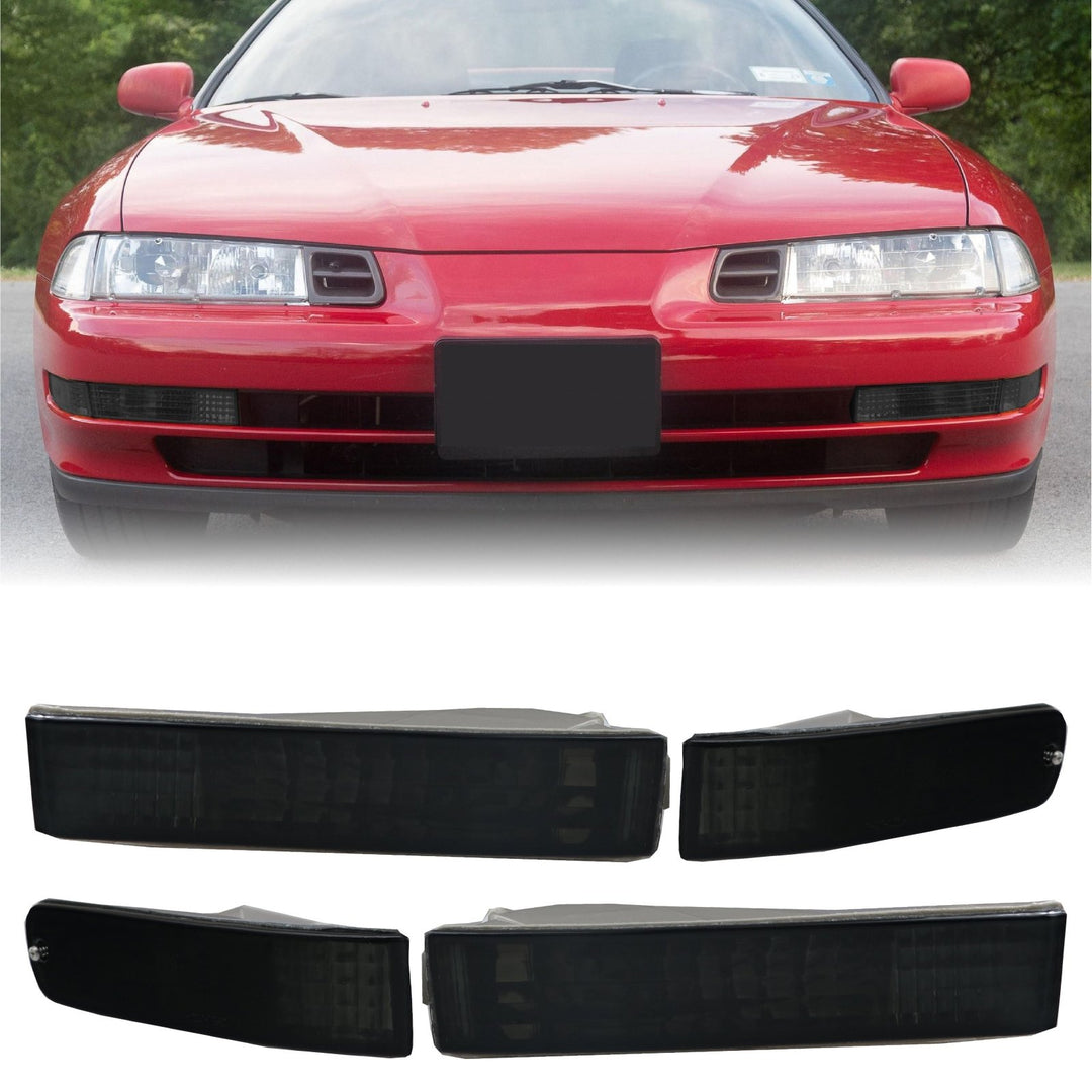 1992 - 1996 Honda Prelude Euro Crystal Clear or Smoke Front Bumper Signal Lights