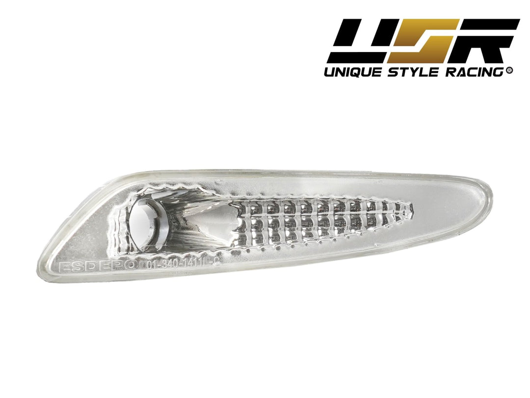 2003 - 2006 Mercedes SL Class R230 Clear or Smoke Front Bumper Side Marker Light