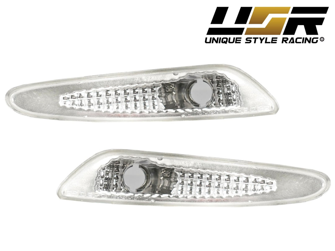 2003 - 2006 Mercedes SL Class R230 Clear or Smoke Front Bumper Side Marker Light