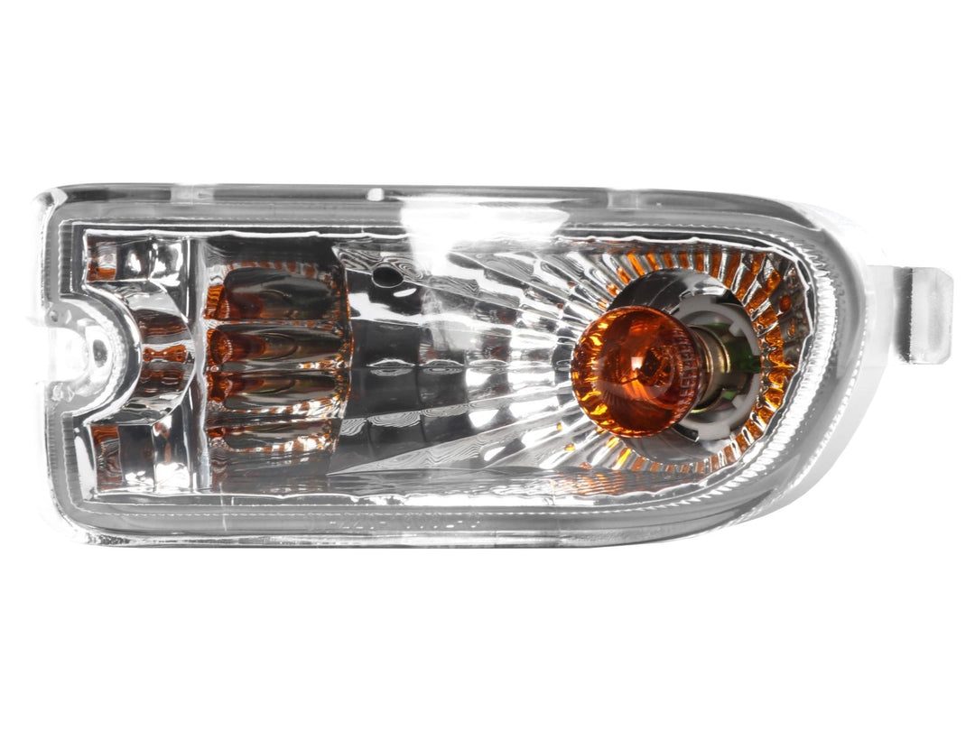 1992 - 2001 Subaru Classic Impreza 2.5RS Crystal Clear/Chrome or Crystal Smoke/Black Front Bumper Turn Signal Lights