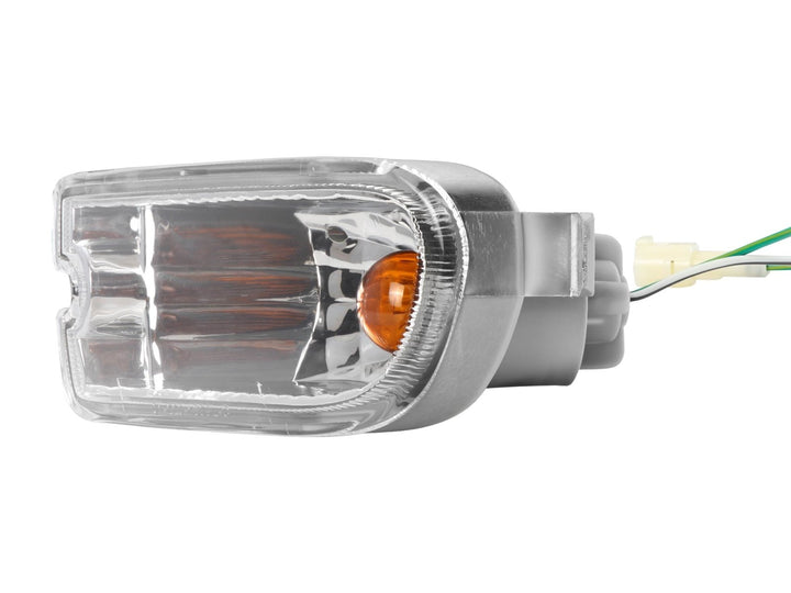 1992 - 2001 Subaru Classic Impreza 2.5RS Crystal Clear/Chrome or Crystal Smoke/Black Front Bumper Turn Signal Lights