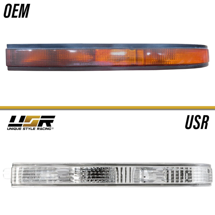 1986 - 1988 Toyota Supra Clear Lens Bumper Light