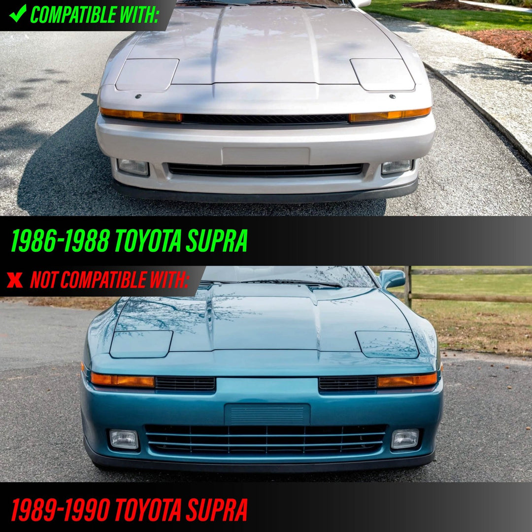 1986 - 1988 Toyota Supra Clear Lens Bumper Light