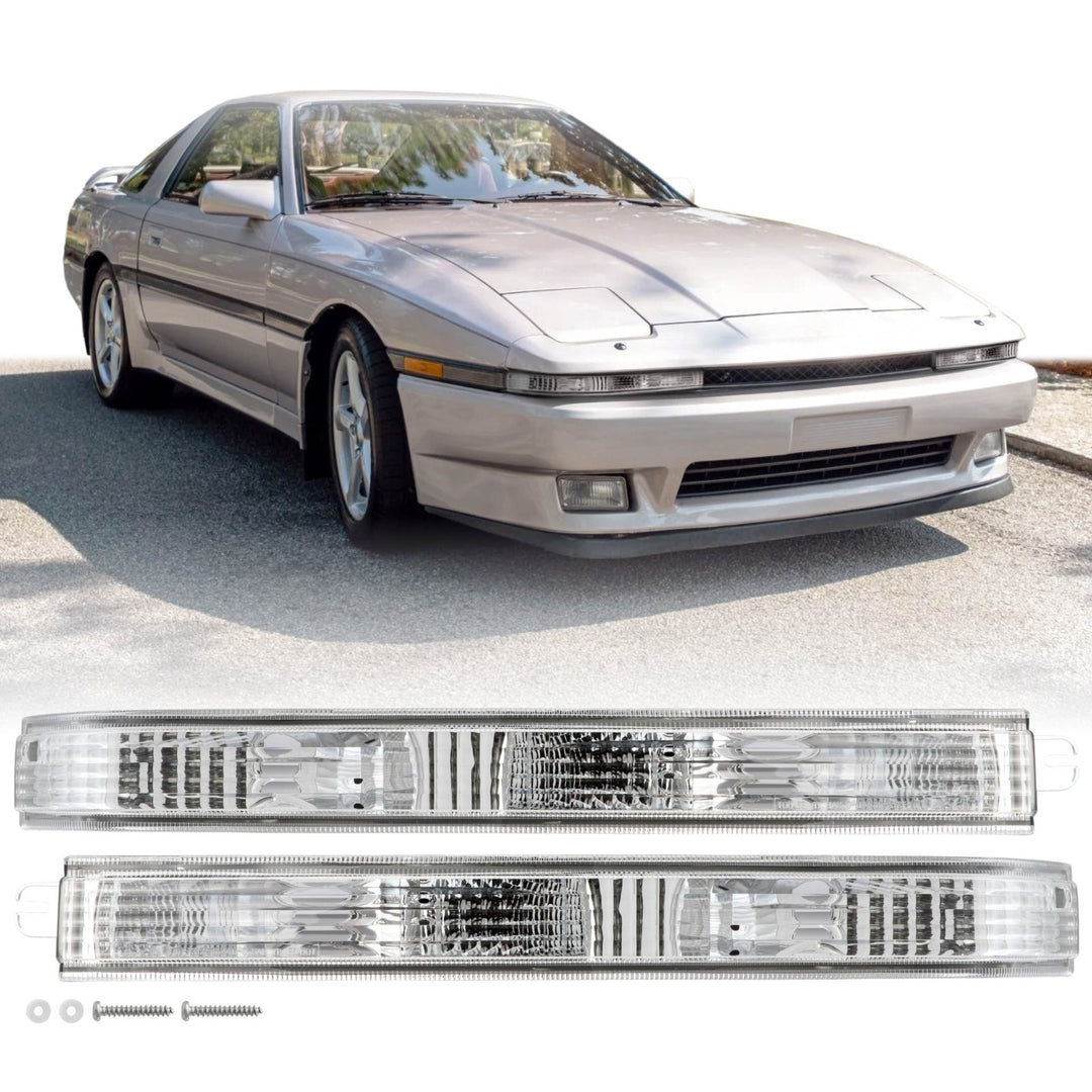 1986 - 1988 Toyota Supra Clear Lens Bumper Light