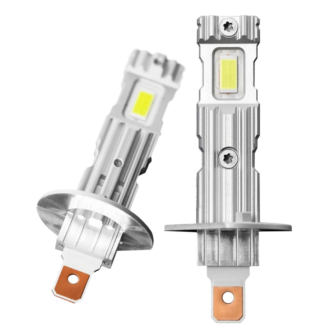 White LED 6000K H1 Bulbs Set