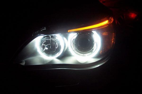 White LED Angel Eye Upgrade Bulb Kit For With Factory Halo Applications - BMW E39 / E60 / E53 X5 / E63 / E65