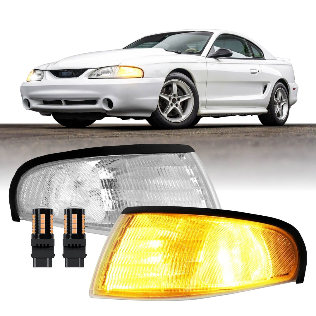 1994 - 1998 Ford Mustang GT All Clear Corner Lights