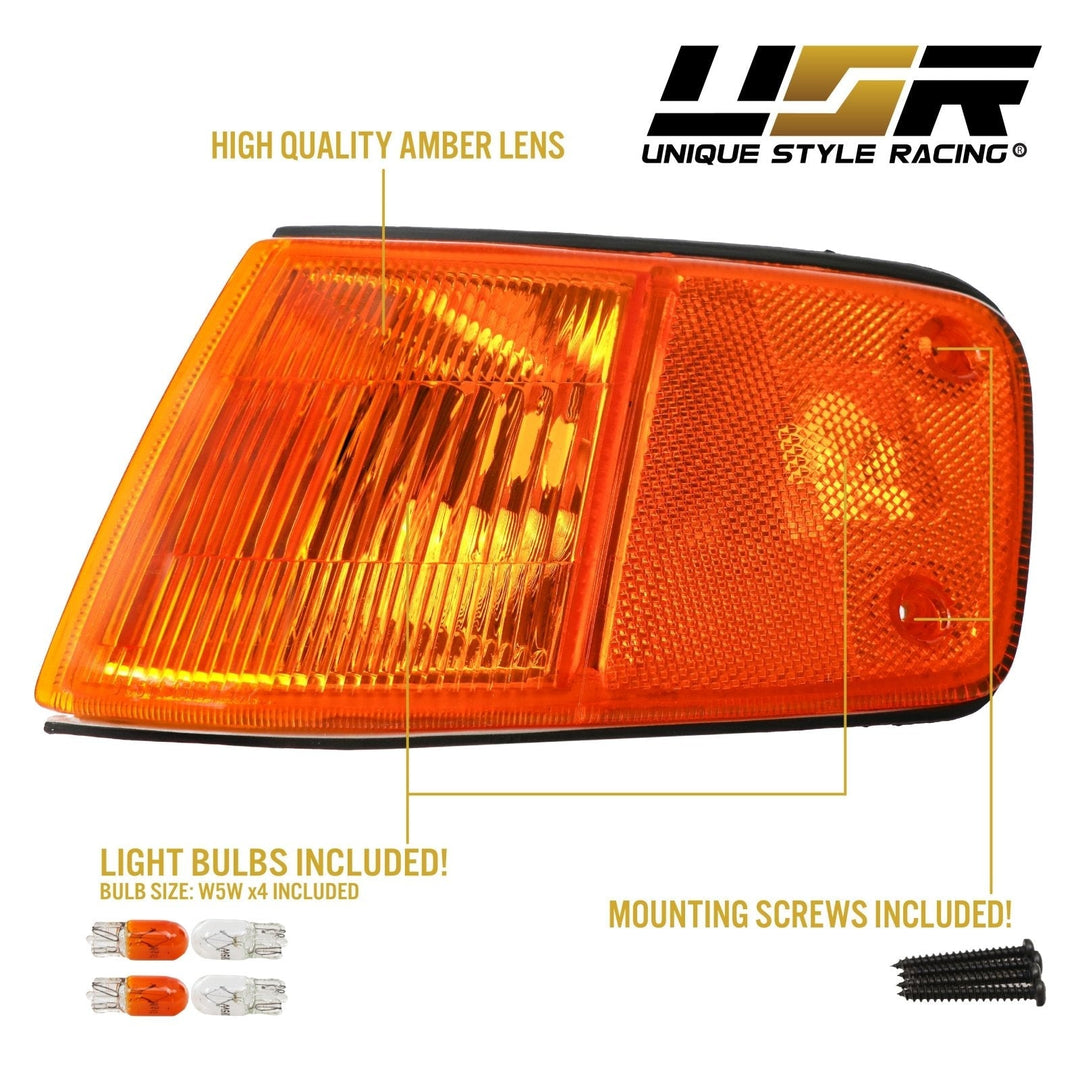 1988 - 1989 Honda CRX Clear, Smoke or Amber Front Corner Lights