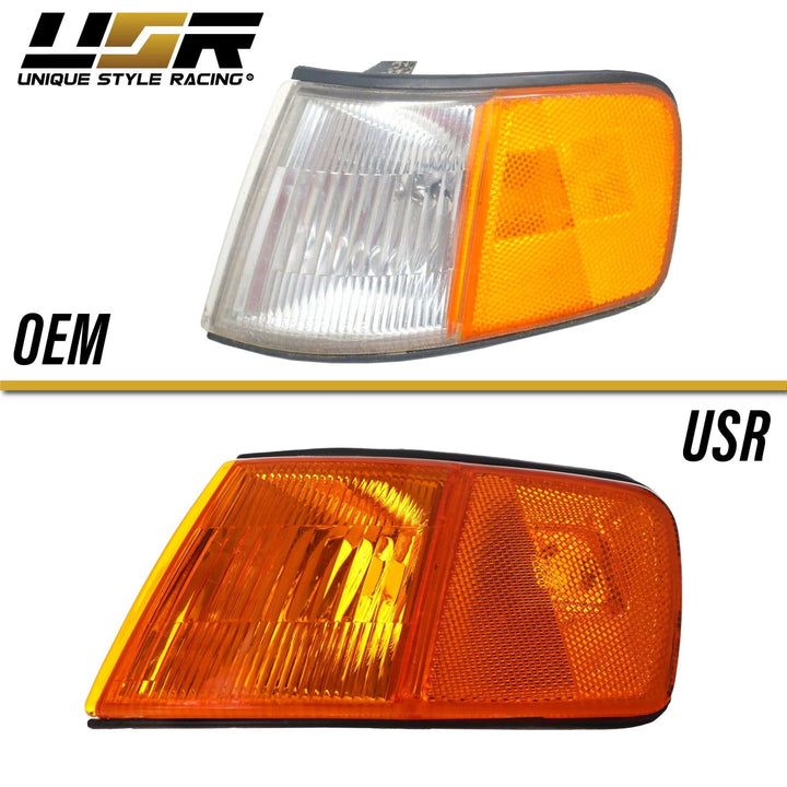 1990 - 1991 Honda CRX EF SI JDM Style Amber or Clear or Smoke Front Corner Lights