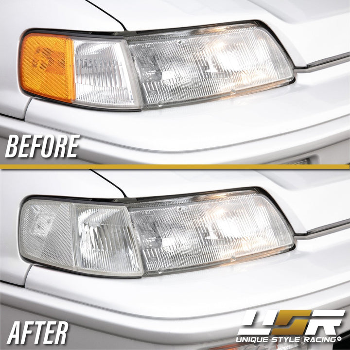 1990 - 1991 Honda CRX EF SI JDM Style Amber or Clear or Smoke Front Corner Lights