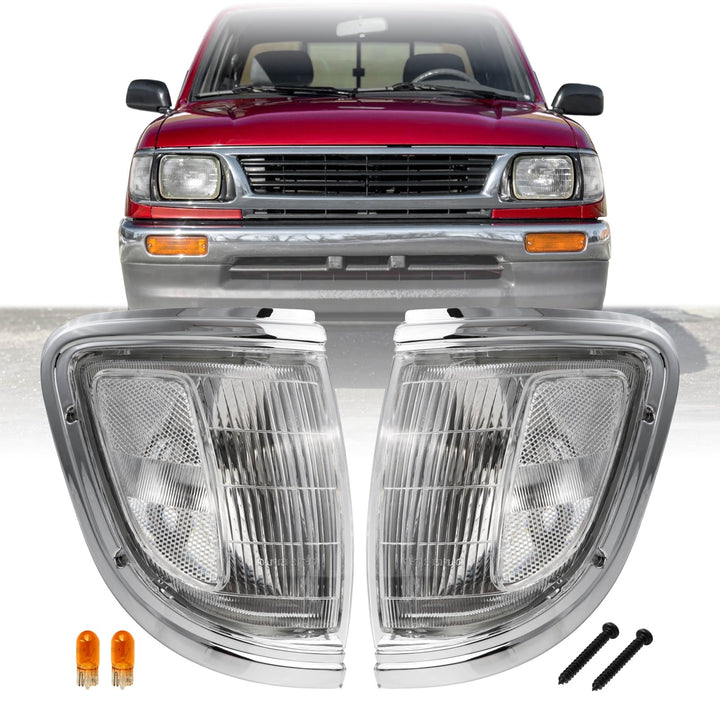 1995 - 1996 Toyota Tacoma 2WD Front Clear Corner Lights