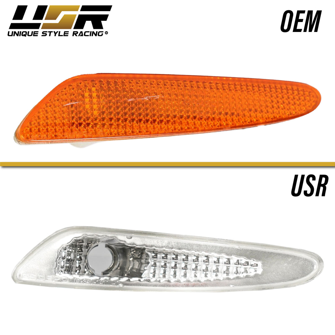 2003-2006 Mercedes SL Class R230 Clear or Smoke Front Bumper Side Marker Light - Made by DEPO