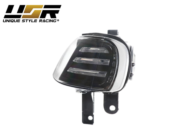 1992 - 1996 Honda Prelude JDM Black Projector Headlight with Corner Light