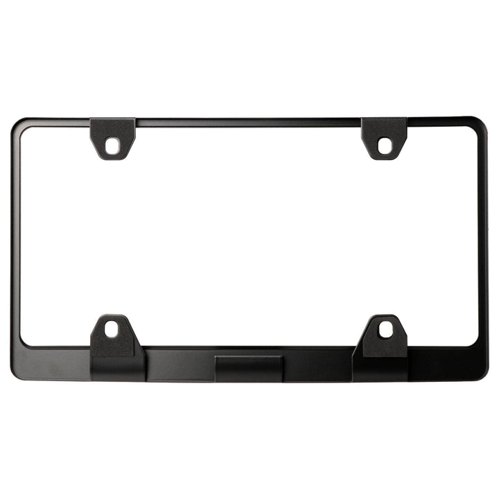 1984 - 2025 Toyota 4Runner SUV Stealth Black Powder Coat License Plate Frame with 3D Raised Letters