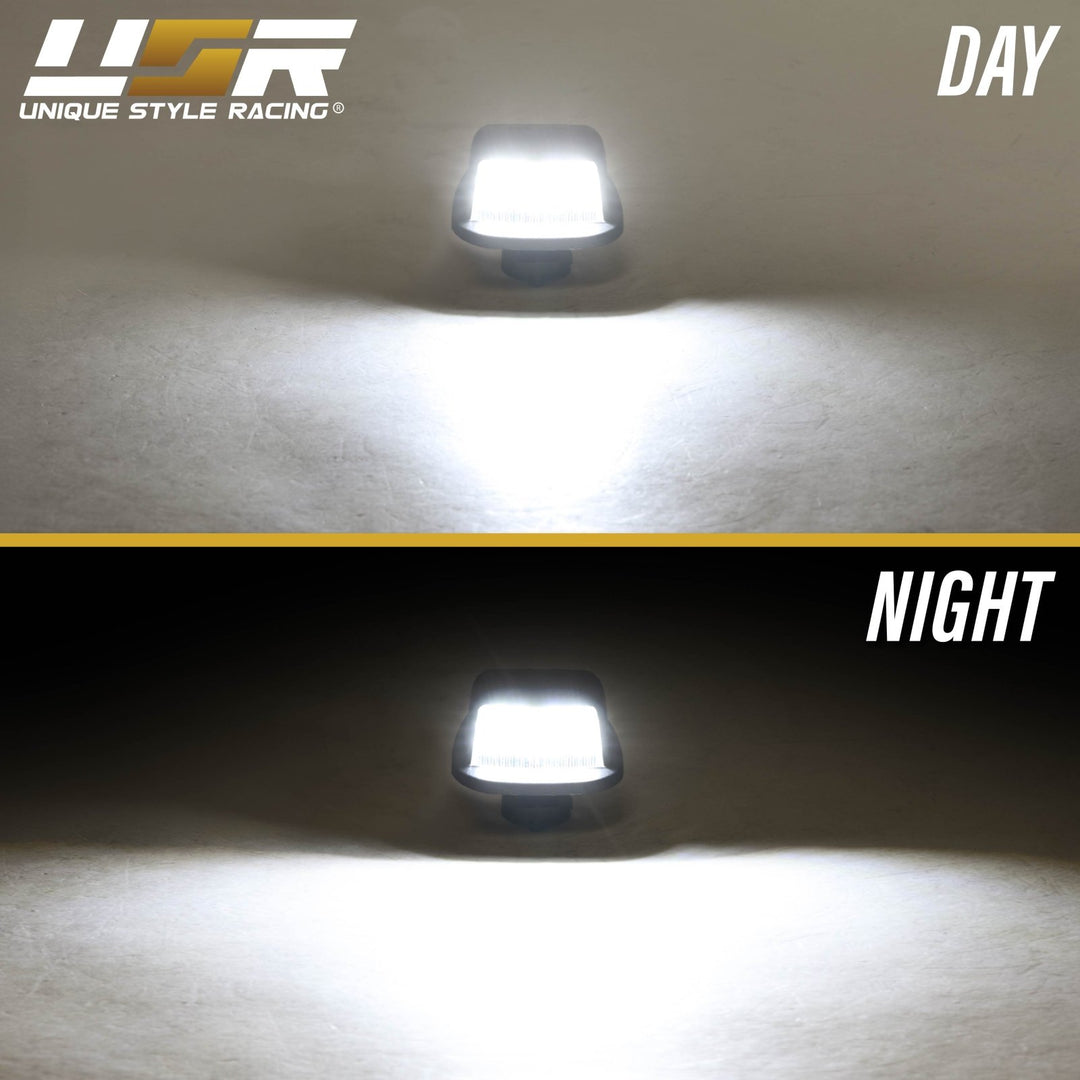 1988 - 2000 Chevrolet Chevy CK C/K Pickup Truck & Suburban SUV White LED License Plate Lights