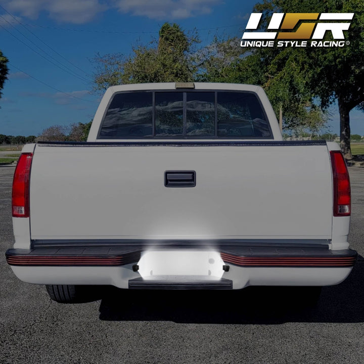 1988 - 2000 Chevrolet Chevy CK C/K Pickup Truck & Suburban SUV White LED License Plate Lights