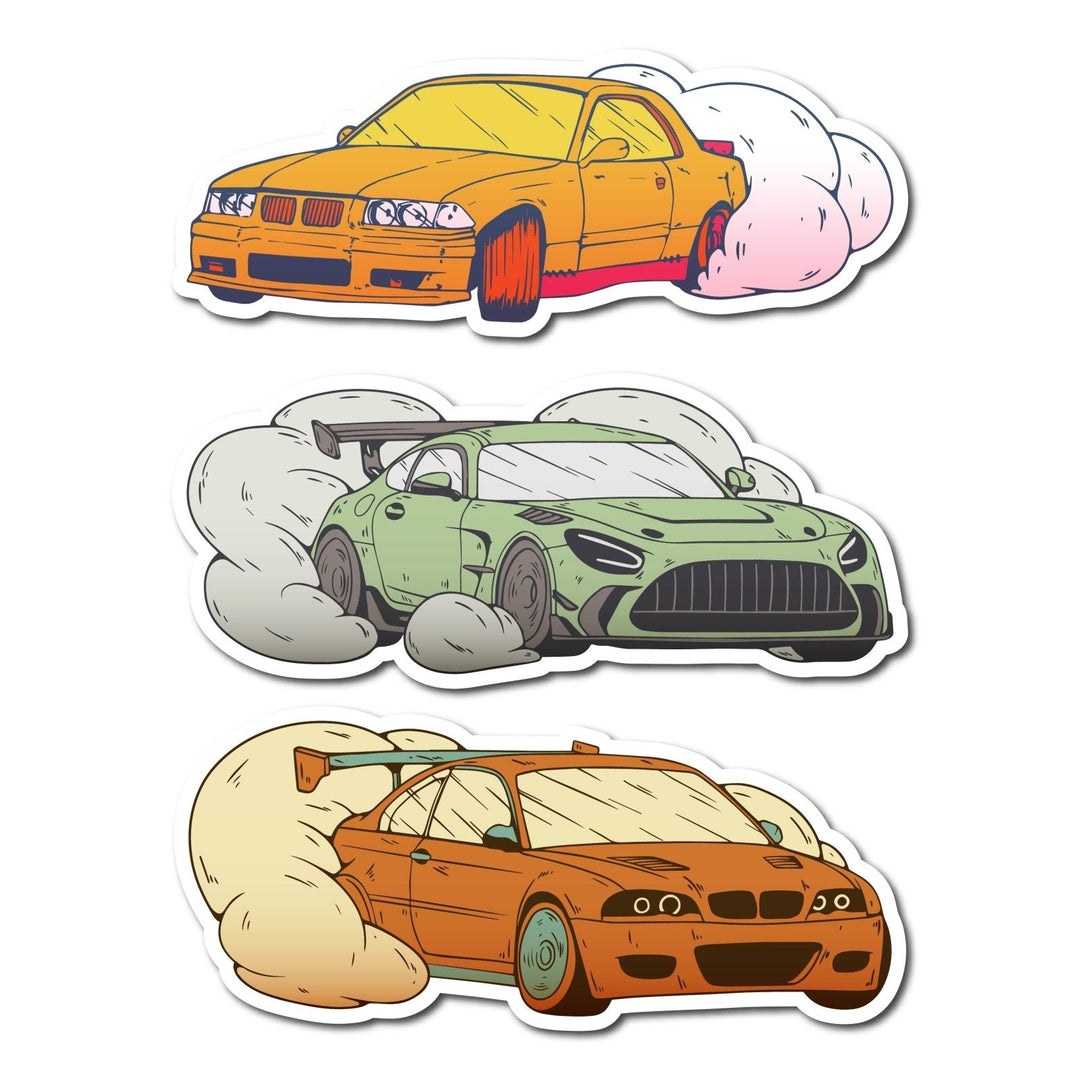 Euro Drift Series 01 Sticker Pack - Made by Unique Style Racing