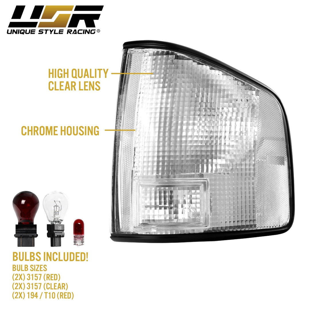 1994 - 2004 Chevrolet Chevy S10 & GMC Sonoma All Clear Tail Light