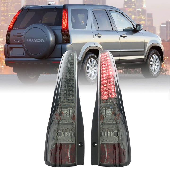 2002 - 2006 Honda CR - V CRV Smoke Lens LED Tail Lights