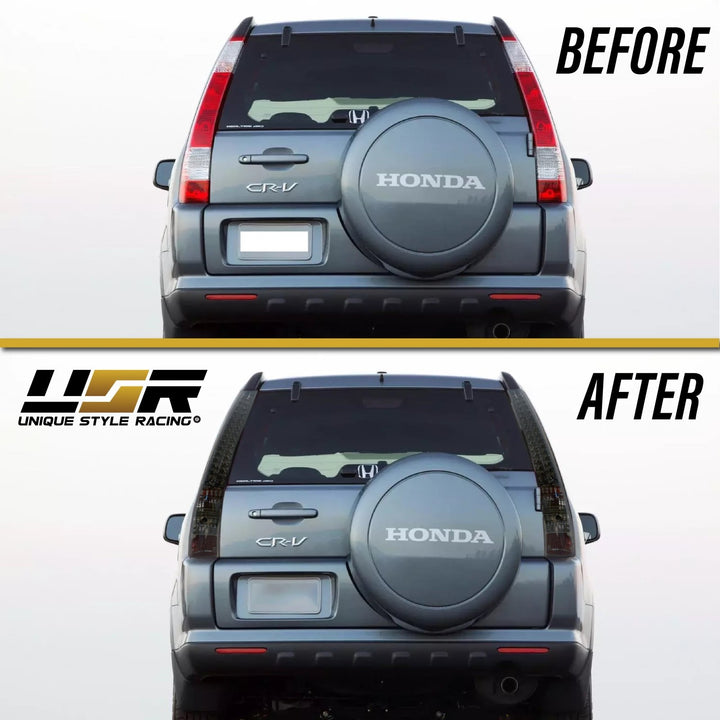 2002 - 2006 Honda CR - V CRV Smoke Lens LED Tail Lights