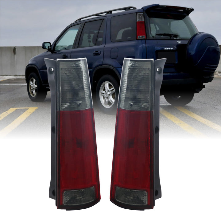 1997 - 2001 Honda CRV Rear JDM Style Red/Clear or Red/Smoke Tail Light