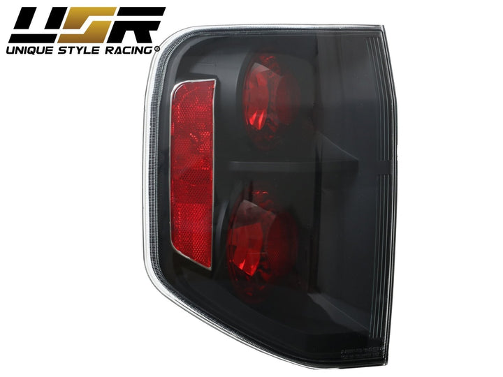 2003 - 2008 Honda Pilot JDM Style Black/Smoke Rear Tail Light Set