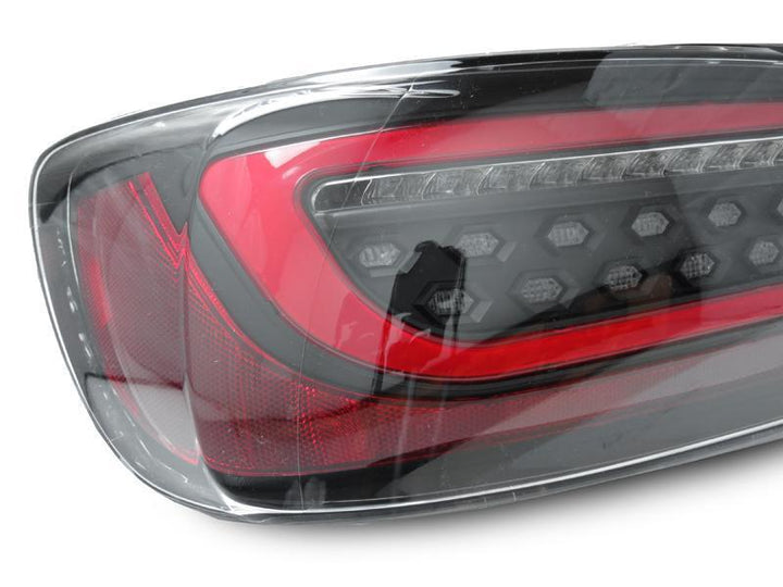 2000 - 2009 Honda S2000 - AP1/AP2 Black/Clear or Black Chrome/Smoke Rear LED Light Bar Tail Light Set