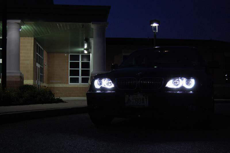 Unique Style Racing Limited Lifetime Warranty UHP (Ultra High Power) LED  Angel Eye Halo Rings For or OEM BMW E46 Headlight - Unique Style Racing