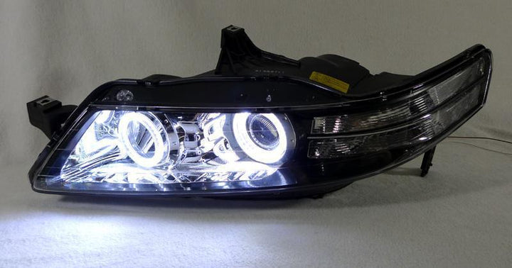 2007-2008 Acura TL Unique Style Racing UHP LED Angel Eye Halo Rings Upgrade Kit Made by USR
