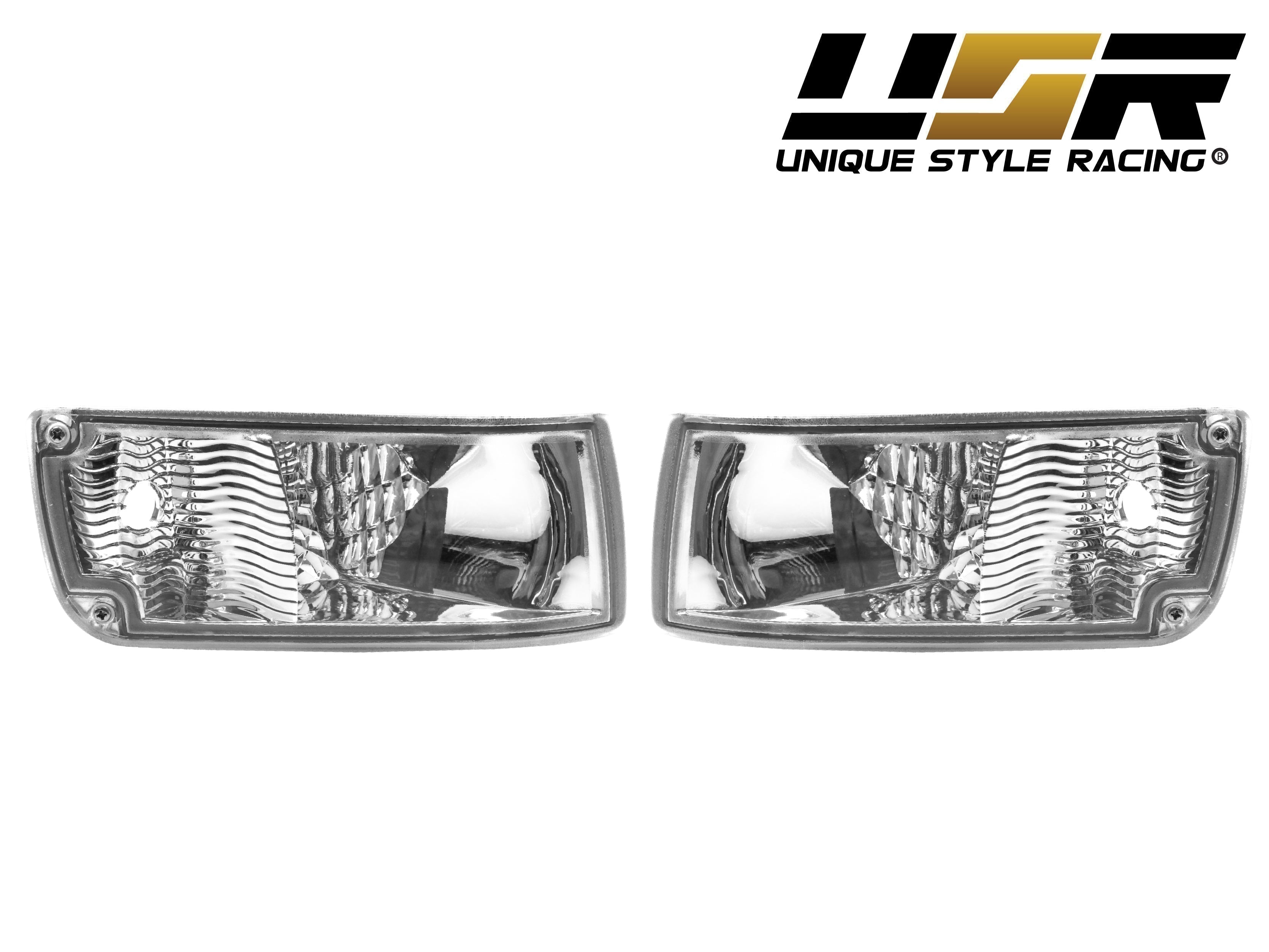 1990-1996 Nissan 300ZX Z32 Front Crystal Clear or Smoke Bumper Signal Lights