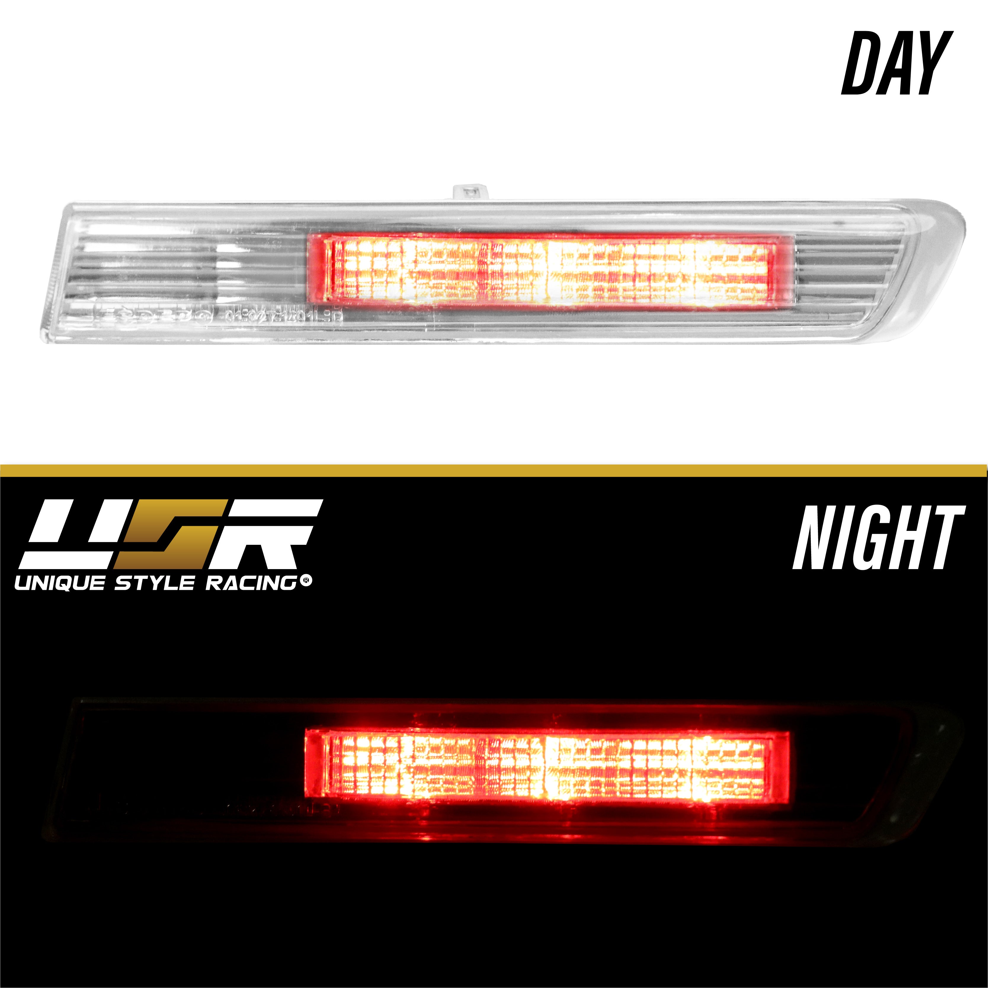 2004-2008 Acura TL Smoke or Clear 4 Pieces LED Side Marker Lights