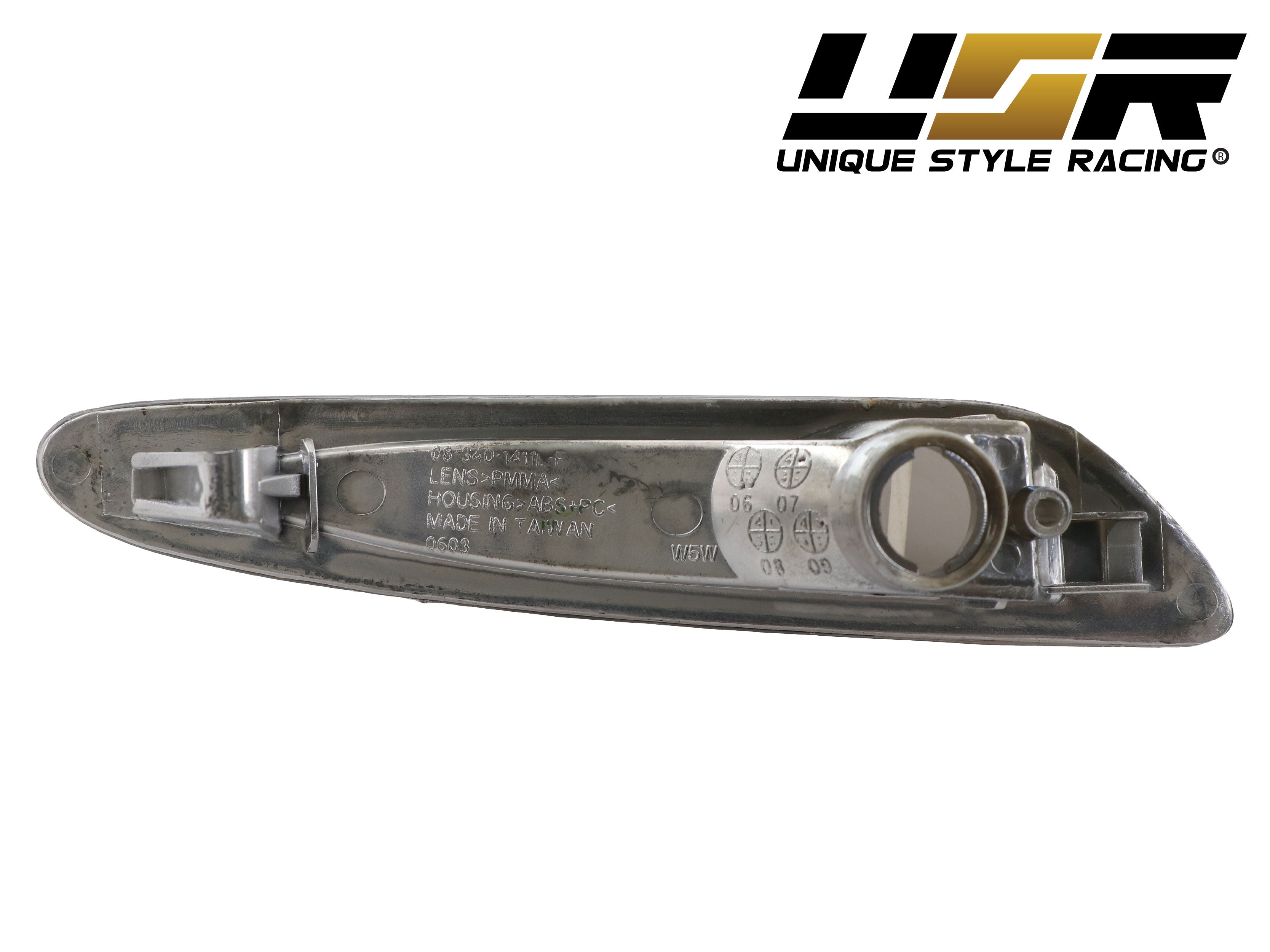 2003-2006 Mercedes SL Class R230 Clear or Smoke Front Bumper Side Marker  Light