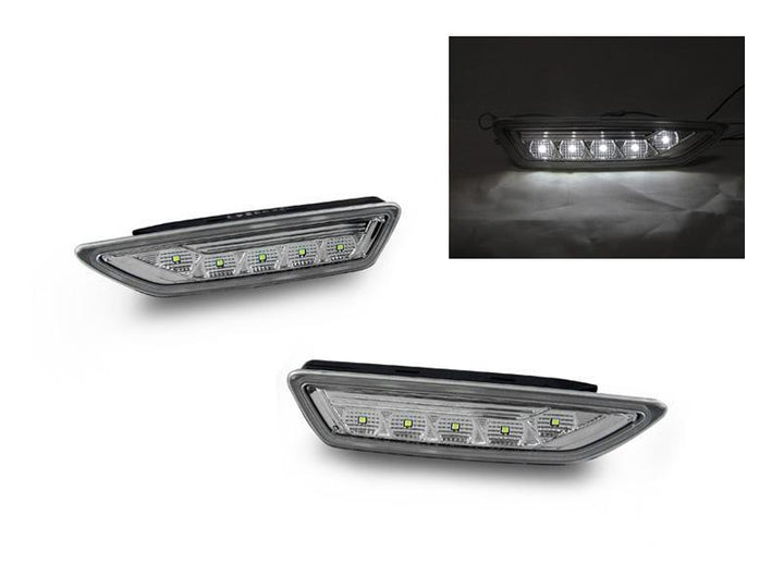 2009-2012 Mercedes SL Class R230 Non-AMG Model LED Clear or Smoke Bumper Side Marker Light