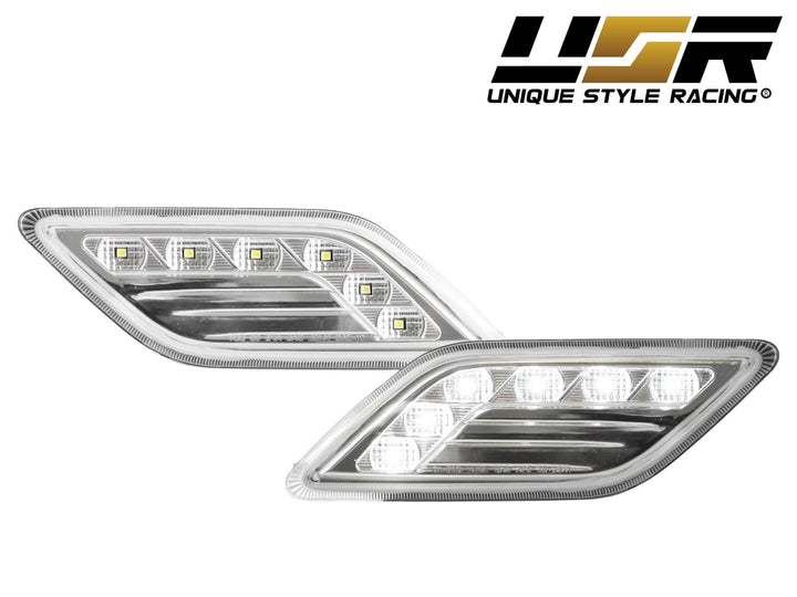 2010-2013 Mercedes E Class W212 4D / 5D DEPO LED Clear or Smoke Front Bumper Side Marker Light
