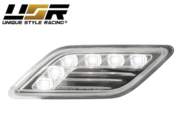 2010-2013 Mercedes E Class W212 4D / 5D DEPO LED Clear or Smoke Front Bumper Side Marker Light