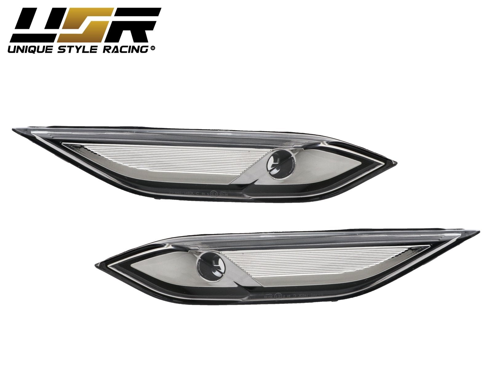 2011-2014 Porsche Cayenne 958 Euro CLEAR WhiteOut Front Bumper