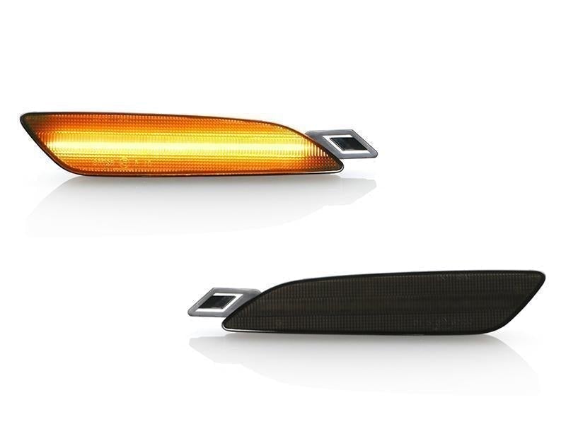 2015-2019 Porsche Cayenne 958 Amber LED Clear or Smoke Lens Front Bumper Side Marker Lights - Made by USR