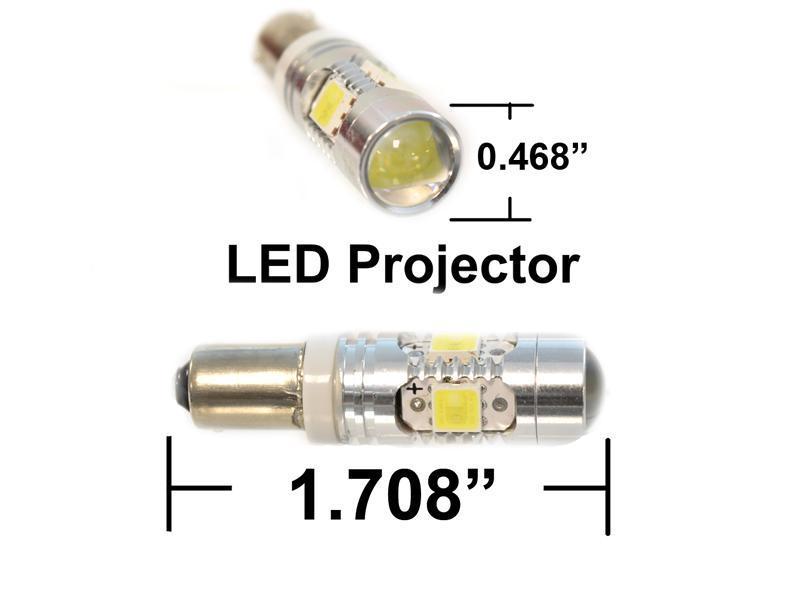 64136 - H21W backup LED bulb for reversing lights - white - Ultra Bright -  BAY9S Base