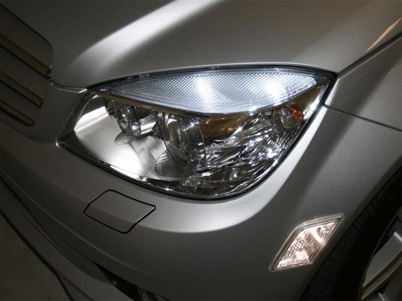 2008-2011 Mercedes C Class W204 Osram Chips Canbus No Error LED Bulbs for Headlights Eyelid / Eyebrow